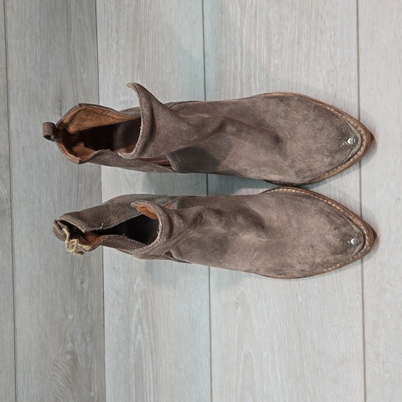 Jeffrey Campbell Women Cutout Side Heels Suede Moto Hobo boots shoes sz 8 - Picture 3 of 15